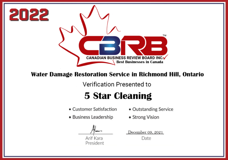 2022 CBRB Inc 5 Star Cleaning Certificate (2)