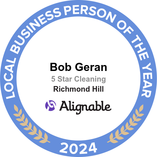 2024 Alignable Bob Geran of 5 Star Cleaning as a 2024 Local Business Person Of The Year